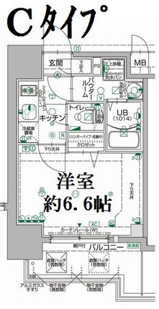 エスリード新大阪ザ・マークの物件間取画像